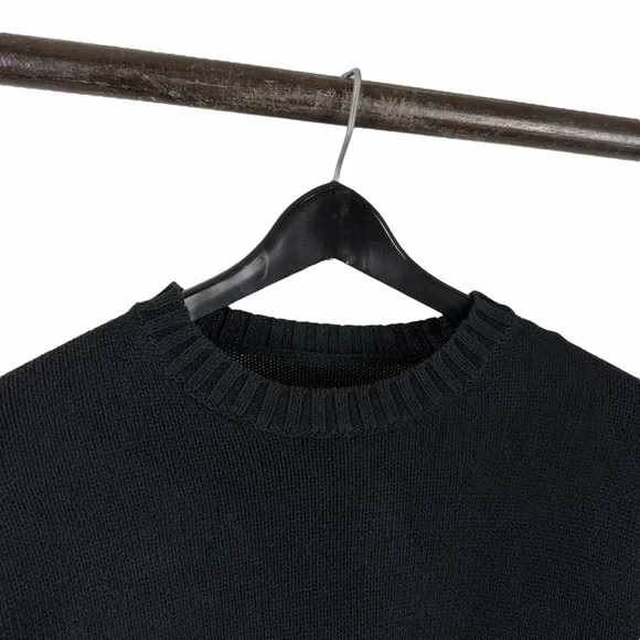Women’s Y2K UGG Australia Black Knitted Essential Pullover Sweater Size S - Picture 2 of 8